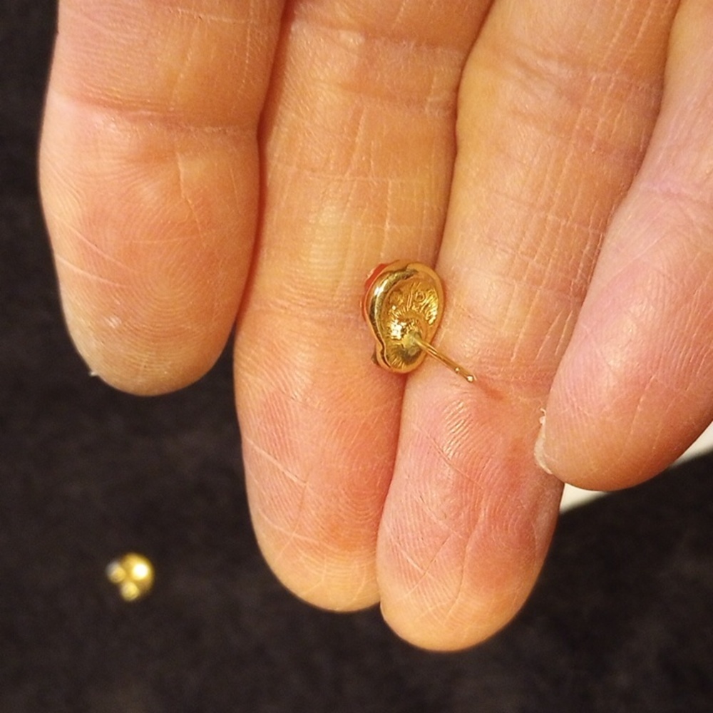 Swarovski Ladybug Earrings - Picture 4 of 4